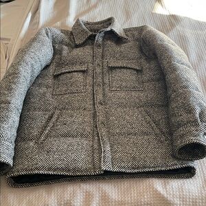 Golden Bear Potrero wool/herringbone coat